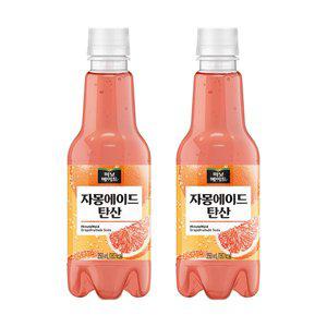 [해태htb]미닛메이드 자몽에이드 탄산 350PET 4X6 (24입)