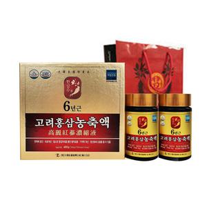 국내산6년근100%고려홍삼 농축액240gX2 효도선물 /명절/노니/건강식품/홍삼원/정관장/인삼/산삼/장뇌삼