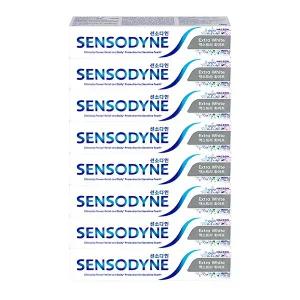 센소다인 엑스트라 화이트 치약 120g, 8개