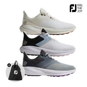 [풋조이양말+신발주머니증정] 풋조이 FLEX4 플렉스4 스파이크리스 여성 골프화 W형