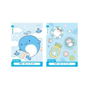 모닝1000 초등노트 1-2 국어 8칸 남아 낱권. 국어노트