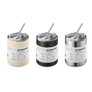 [에스테반호프] 라이제 스텐304 텀블러 350ml 보온보냉 이중진공 물병 빨대 세척솔 포함