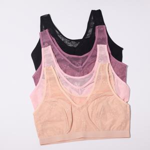 위키란쥬 국산 시원 망사 인견 홑겹 스포츠 브라 탑