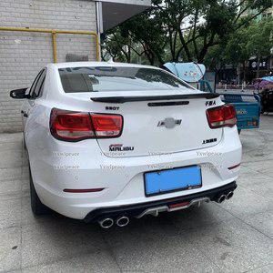 ABS 플라스틱 소재 리어 트렁크 립 스포일러 쉐보레 말리부 2012- 하이 퀄리티 자동차 테일 윙 장식 액세서