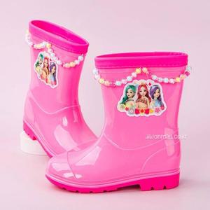 [RGLQ59SP]시크릿쥬쥬 비즈 아동장화 유아장화 레인부츠