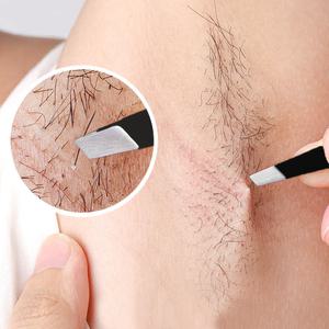 털제거핀셋 4종세트 파우치포함 왁싱 눈썹정리 족집게 전용