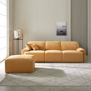 아르코 3.5인용 아쿠아텍스 조야원단 모듈형 패브릭 소파 +스툴