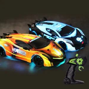 어린이RC카 글로우스톰 무선조종자동차 화려한 라이트 빠른속도 드리프트