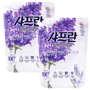 샤프란 시어버터 릴렉싱 아로마 리필 2.1L 2개