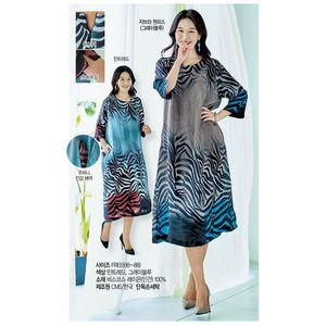[NS홈쇼핑][국내생산]지브라9부소매인견원피스[34228718]