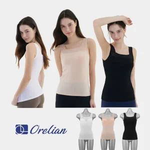 NEW오렐리안 풍기인견 스퀘어넥 에어쿨링 브라탑 3종(런닝형)
