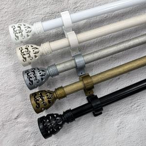 스토움 장구 커튼봉 세트 25MM 모던한 거실 커텐봉 브라켓 포함