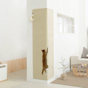 [모넬로] 초대형 와이드 고양이 수직 클라이밍 벽부착 스크래쳐 GO24006