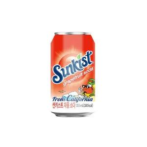 썬키스트 자몽 소다 355ml x 12개