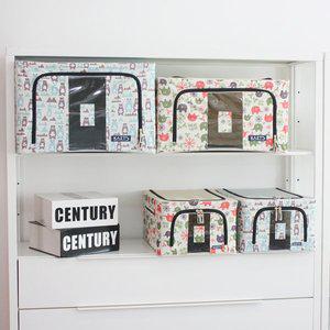 [가쯔]폴라캐릭터 와이어 리빙박스 고급형 2개 24L/56L/66L/100L