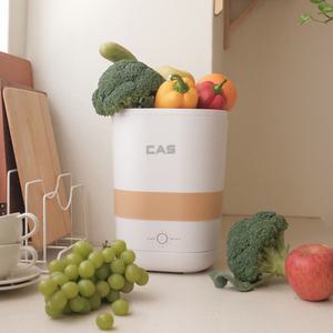 카스 야채 과일 초음파 세척기 센스척 그린 가정용 아기 안경 텀블러 세척