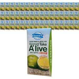 [덴마크] 덴마크 테이크 얼라이브 스위티자몽 120ml x 24팩