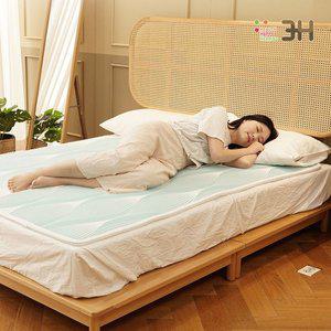 [3H한일온열기]침대 여름쿨매트 쿨링 냉감 쿨패드 사계절 통풍 3D에어매쉬쿨매트 AM-C15 + 사은품진행이...