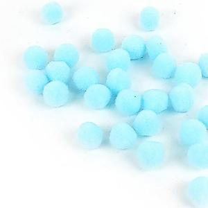 [RGOO8858]뿅뿅이 일반 20 하늘 뿅뿅이 솜방울 칼라 솜공