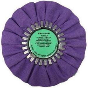 Zephyr Products AWP 58-8 SC 퍼플/그린 스무스 컷 기도 버핑 휠