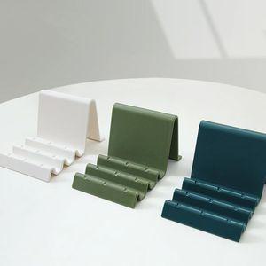 심플 휴대폰 태블릿 거치대 물결 탁상용 폰거치대