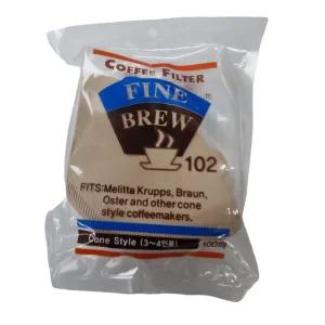 커피 필터 102 100매 핸드 드립 홈 카페 원두 여과지/일회용커피필터/원형커피필터/원두여과지/드립종이/세