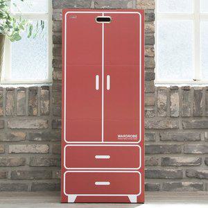 [에코팩토리]모디아 이동식 종이 옷장 행거 드레스룸 비키니옷장2019