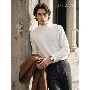 [올젠]모크넥 긴팔 티셔츠  ZOC4TU1304 _P372649787