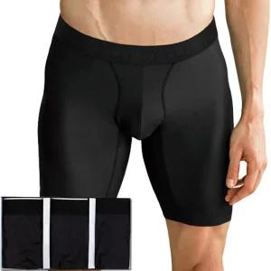 남성 기능성 에어로라이트 흡습속건 스판 롱드로즈 5부 빅사이즈 95-120 팬티 3매 329