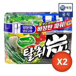 [에어후레쉬] 양문형 냉장고용 탈취탄 240g x 2개