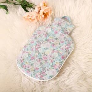 [파쉬]커버만-파쉬 보온물주머니 파스텔꽃밭 면커버 2L용