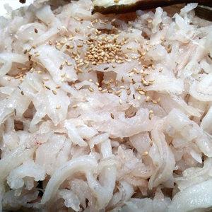 동해안 물가자미 세꼬시 500g 야채 초장