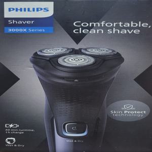 필립스 x3001/00  시리즈 전기면도기 3중날
