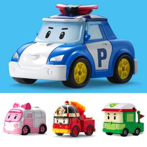 로보카폴리 다이캐스트 꼬마 자동차 피규어 폴리 엠버 로이 로디 미니카 구조대 캐릭터 유아