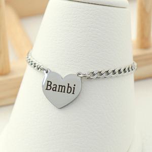 모모펫 강아지 목걸이 인식표 이름표 써지컬 러브하트 엘체인 블랙각인 