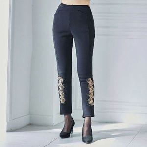 [NS홈쇼핑](우)[까르죠아]꽃장식겨울기모바지[34807640]