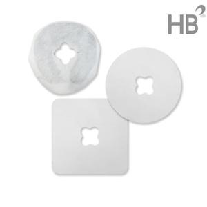 EV 안면베개커버 100매 위생 안면 얼굴 페이스 베개커버 클로버 사각 원형 부직포 일회용