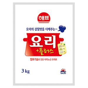 요리플러스 미원 사조해표 3KG