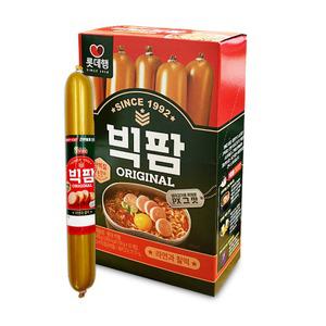 롯데 빅팜 오리지날 소시지 600g (60gx10개) (1통)