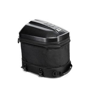 탑박스 오토바이 하드 쉘 테일백 사이드백 헬멧 카본