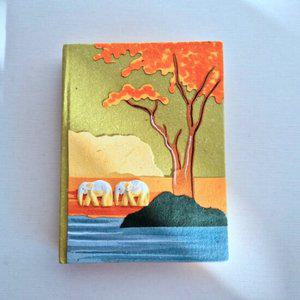 코끼리똥 종이 커버노트 M 제로웨이스트 리사이클링 공정무역