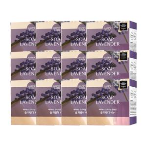 해피바스 오리지널컬렉션 솝 라벤더 비누 90g 12개
