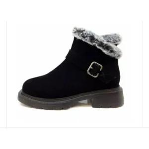 [갤러리아] 에스콰이아 발편한 경량 스웨이드 퍼 앵클부츠 PFDWBS869BK