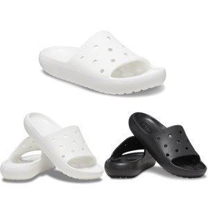 [크록스](신세계 사우스시티)클래식 슬라이드 2.0 (화이트,블랙) 209401-001,100