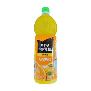 코카콜라 미닛메이드 오렌지 1.5l 낱개 5페트