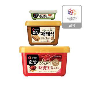 [청정원] 찰고추장1kg+된장500g+쌈장200g