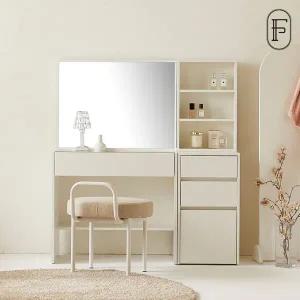 퍼피노 다나 일반 거울 화장대+400 수납장 세트 pn296