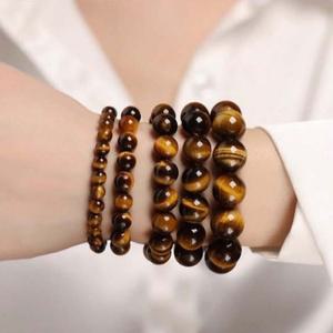 긍정의 힘을 키워주는 호안석 팔찌 금전운 사업운 재물운 천연석 염주 소원 통찰 판단력 상승