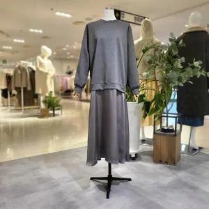 [대구백화점] [파파야]투톤스타일롱원피스(PNPROP0051A)