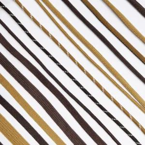 통끈 나이키 에어 포스 1 '07 WB 호환 신발끈 된장포스 브라운끈 갈색신발끈 신꾸네 4mm통끈